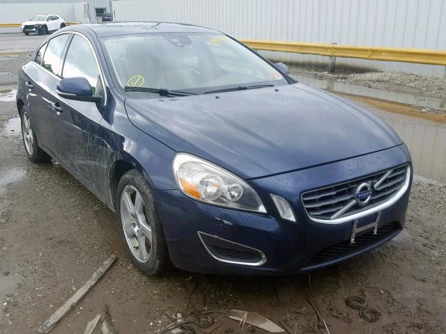 YV1622FS1C2043371 - 2012 VOLVO S60 T5 BLUE photo 1