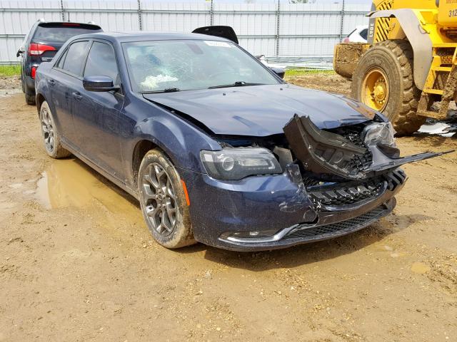 2C3CCAGG1FH830797 - 2015 CHRYSLER 300 S BLUE photo 1