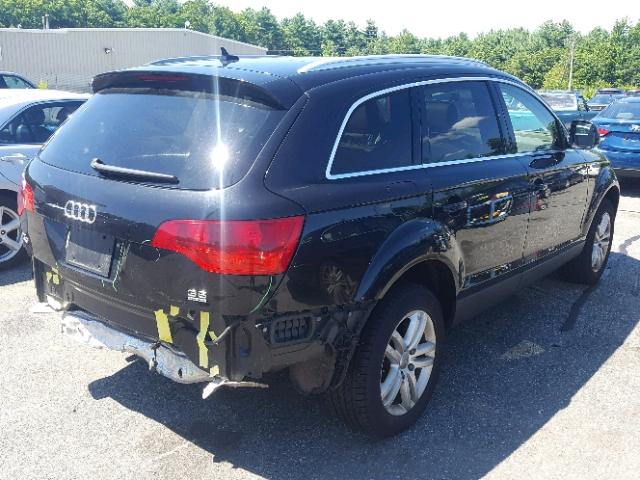 WA1AY74L19D002902 - 2009 AUDI Q7 3.6 QUA BLACK photo 4