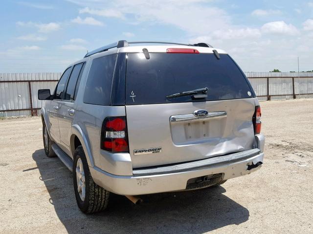 1FMEU65E68UB24324 - 2008 FORD EXPLORER L SILVER photo 3