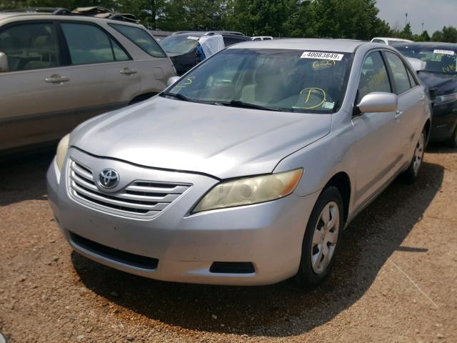 4T1BE46K67U536203 - 2007 TOYOTA CAMRY NEW SILVER photo 2