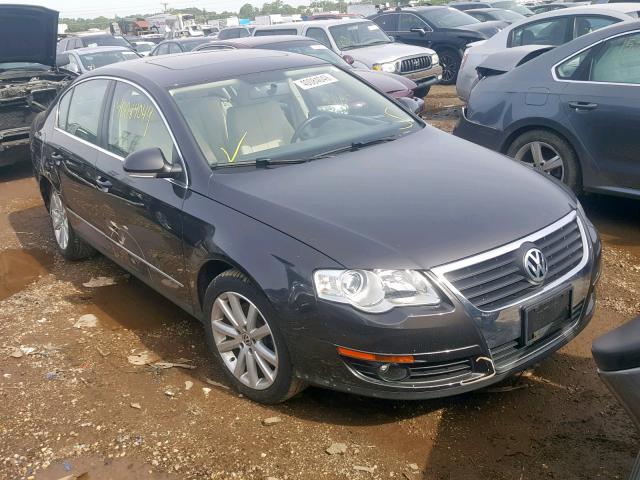 WVWJK7AN6AE124635 - 2010 VOLKSWAGEN PASSAT KOM BLACK photo 1