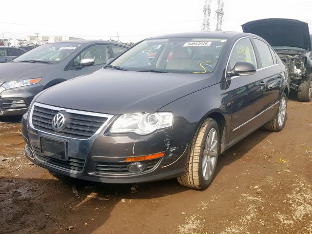 WVWJK7AN6AE124635 - 2010 VOLKSWAGEN PASSAT KOM BLACK photo 2