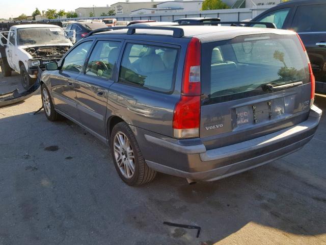 YV1SW59V042381792 - 2004 VOLVO V70 FWD CHARCOAL photo 3