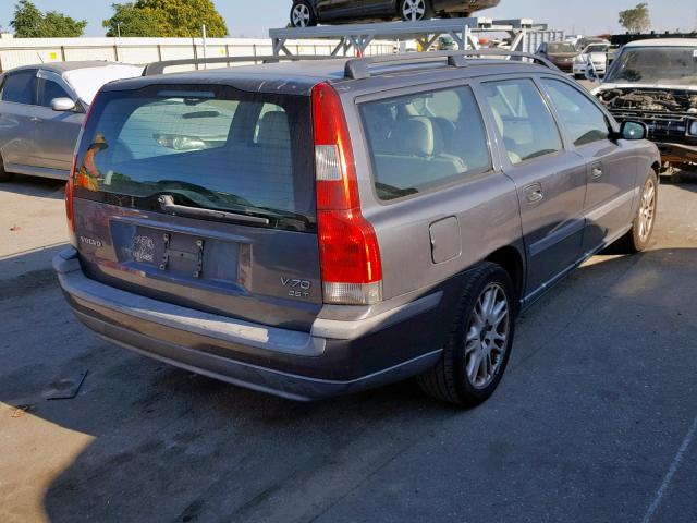 YV1SW59V042381792 - 2004 VOLVO V70 FWD CHARCOAL photo 4