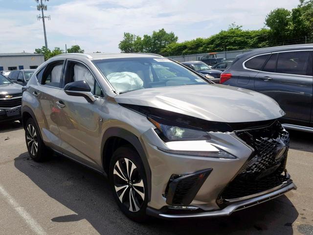 JTJBARBZ8J2163472 - 2018 LEXUS NX 300 BAS GRAY photo 1