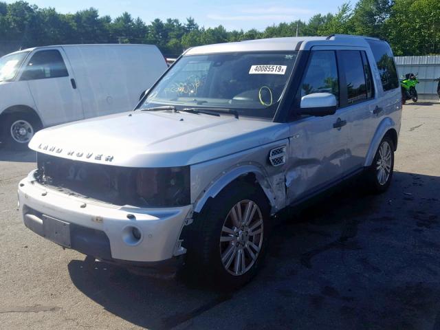 SALAK2D42BA571969 - 2011 LAND ROVER LR4 HSE LU GRAY photo 2