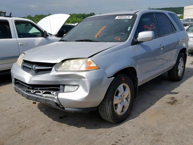 2HNYD18283H530732 - 2003 ACURA MDX SILVER photo 2