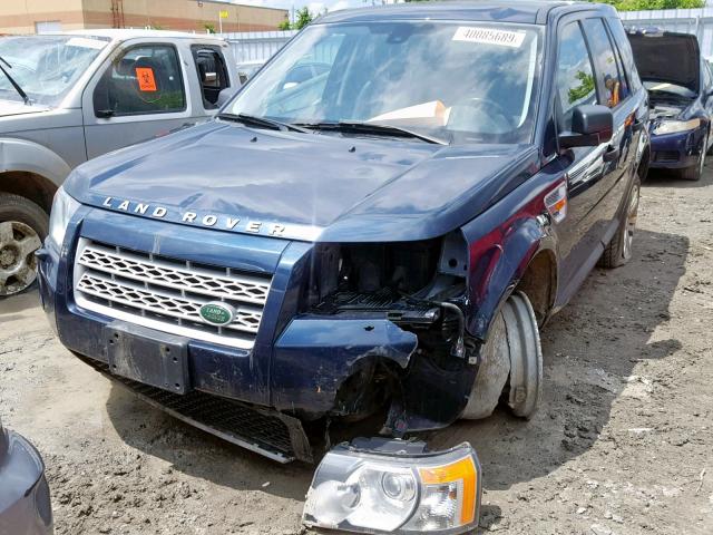 SALFP24N78H016130 - 2008 LAND ROVER LR2 SE BLUE photo 2