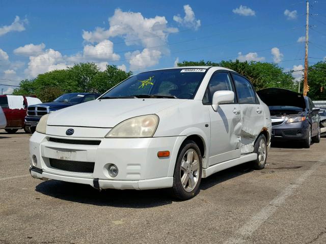 JS2RA41S935152111 - 2003 SUZUKI AERIO S WHITE photo 2