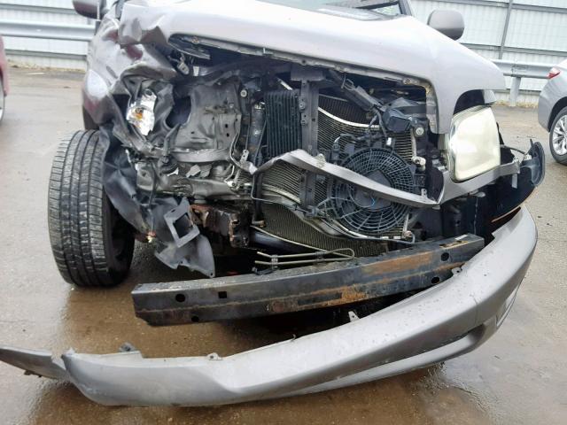 5TDBT48A84S229470 - 2004 TOYOTA SEQUOIA LI GRAY photo 9