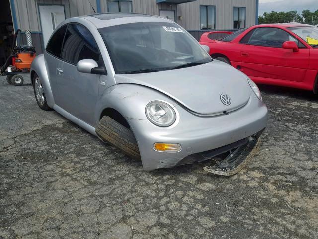 3VWCD21C51M447165 - 2001 VOLKSWAGEN NEW BEETLE ვერცხლისფერი ფოტო 1