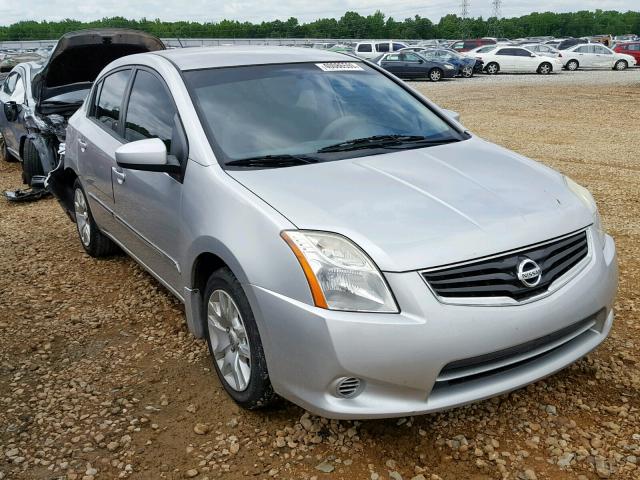 3N1AB6AP1CL689635 - 2012 NISSAN SENTRA 2.0 SILVER photo 1