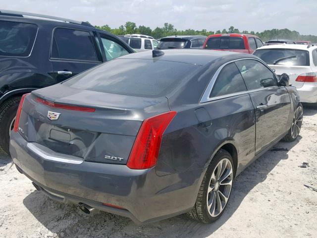 1G6AH1RX4F0114467 - 2015 CADILLAC ATS LUXURY CHARCOAL photo 4