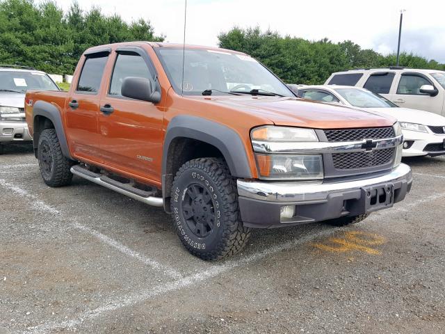 1GCDT136758143499 - 2005 CHEVROLET COLORADO ORANGE photo 1