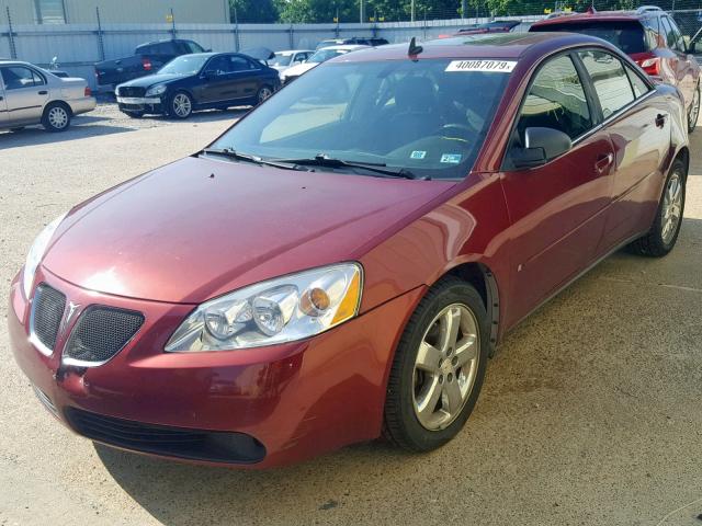 1G2ZH57N684126905 - 2008 PONTIAC G6 GT RED photo 2