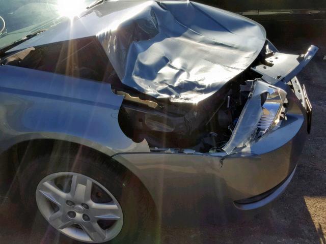 1G8AJ55FX6Z163751 - 2006 SATURN ION LEVEL GRAY photo 9