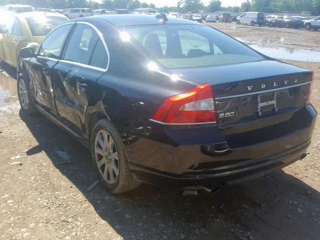 YV1982AS7A1130424 - 2010 VOLVO S80 3.2 BLACK photo 3