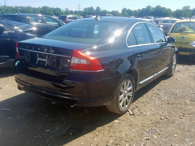 YV1982AS7A1130424 - 2010 VOLVO S80 3.2 BLACK photo 4