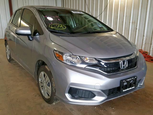 3HGGK5H45KM704614 - 2019 HONDA FIT LX SILVER photo 1