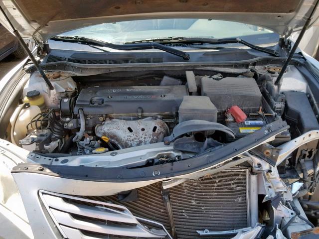 4T4BE46K37R010360 - 2007 TOYOTA CAMRY NEW SILVER photo 7