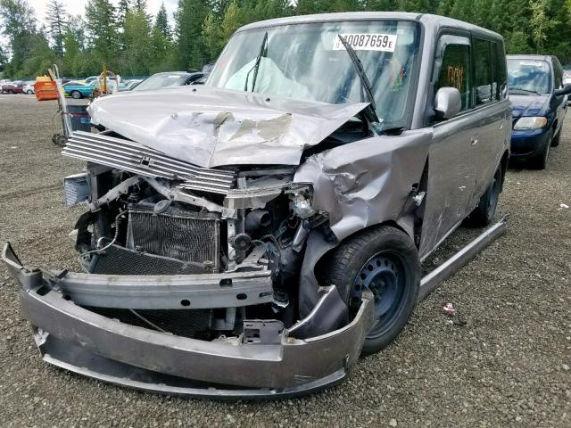 JTLKT324554017320 - 2005 TOYOTA SCION XB 银色 照片 2