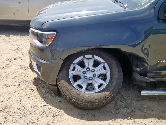 1GCGSCEN3K1267354 - 2019 CHEVROLET COLORADO L GRAY photo 9