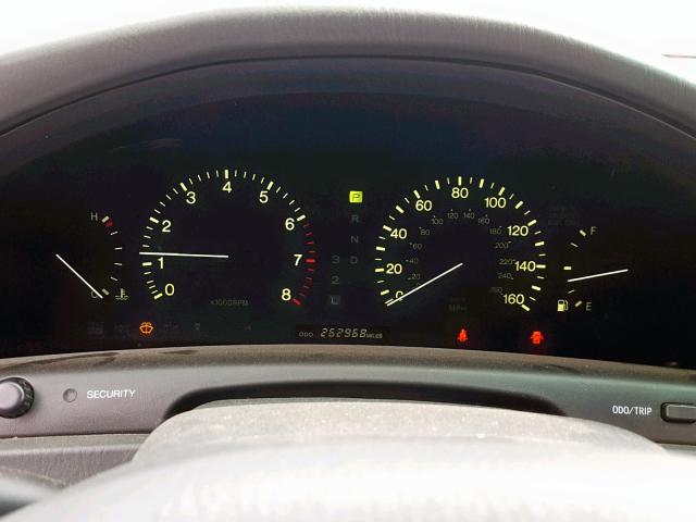 JT8BH28F9V0097209 - 1997 LEXUS LS 400 GREEN photo 8