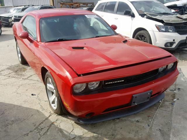 2C3CDYAGXDH645630 - 2013 DODGE CHALLENGER RED photo 1