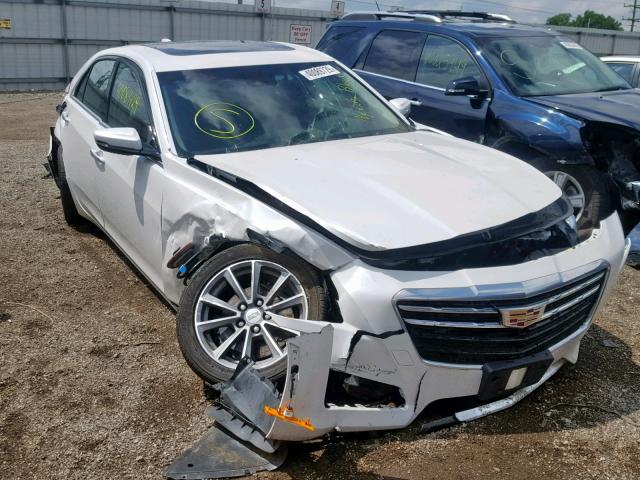 1G6AX5SX4J0138362 - 2018 CADILLAC CTS LUXURY WHITE photo 1