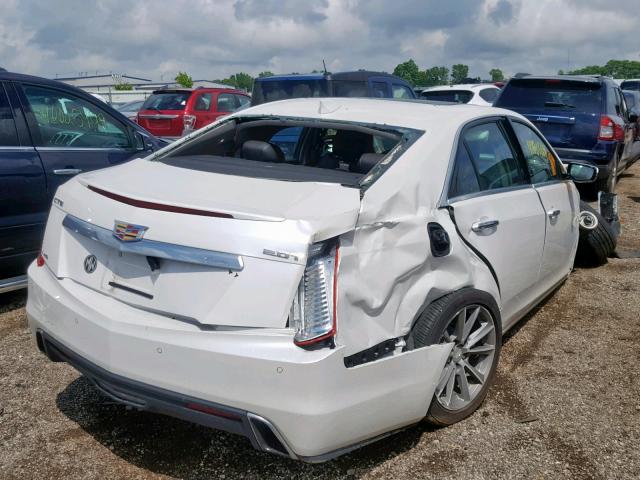 1G6AX5SX4J0138362 - 2018 CADILLAC CTS LUXURY WHITE photo 4