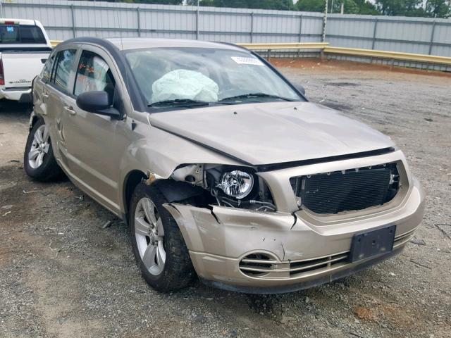 1B3CB4HA1AD607483 - 2010 DODGE CALIBER SX GOLD photo 1