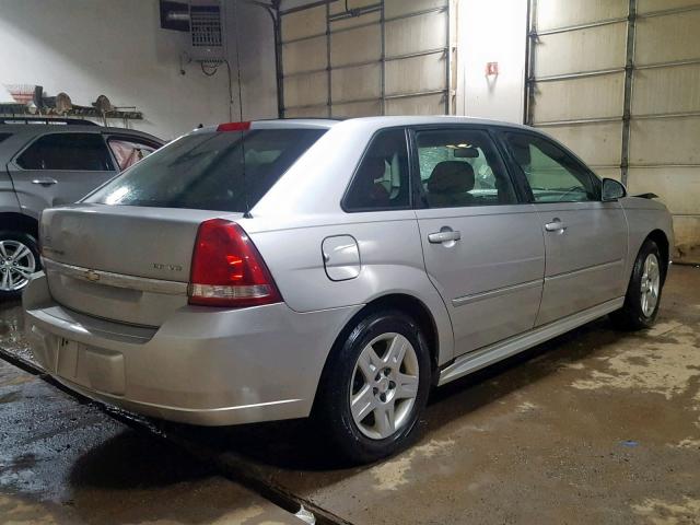 1G1ZT61876F243454 - 2006 CHEVROLET MALIBU MAX 银色 照片 4