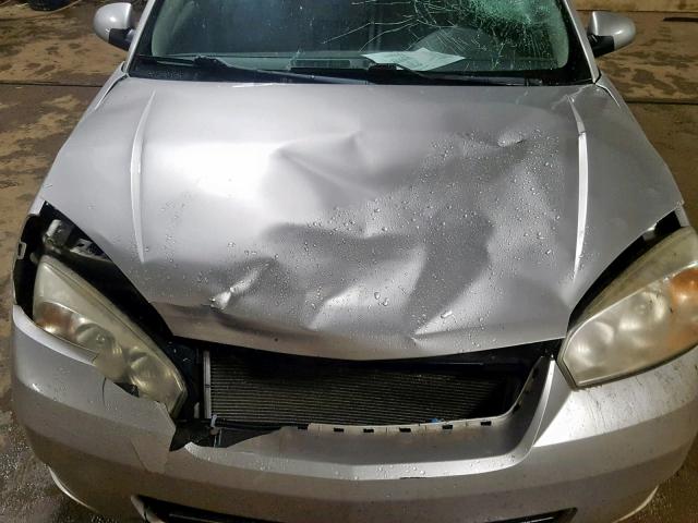 1G1ZT61876F243454 - 2006 CHEVROLET MALIBU MAX 银色 照片 9