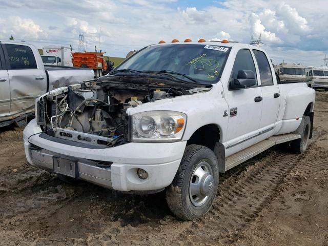 3D7MX48C97G720010 - 2007 DODGE RAM 3500 S WHITE photo 2