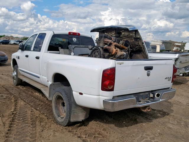 3D7MX48C97G720010 - 2007 DODGE RAM 3500 S WHITE photo 3