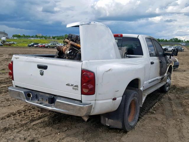 3D7MX48C97G720010 - 2007 DODGE RAM 3500 S WHITE photo 4