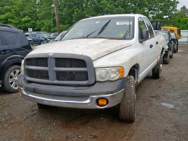 1D7KU28D64J255595 - 2004 DODGE RAM 2500 S თეთრი ფოტო 2