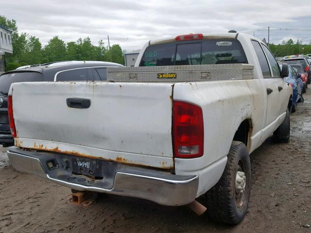 1D7KU28D64J255595 - 2004 DODGE RAM 2500 S თეთრი ფოტო 4