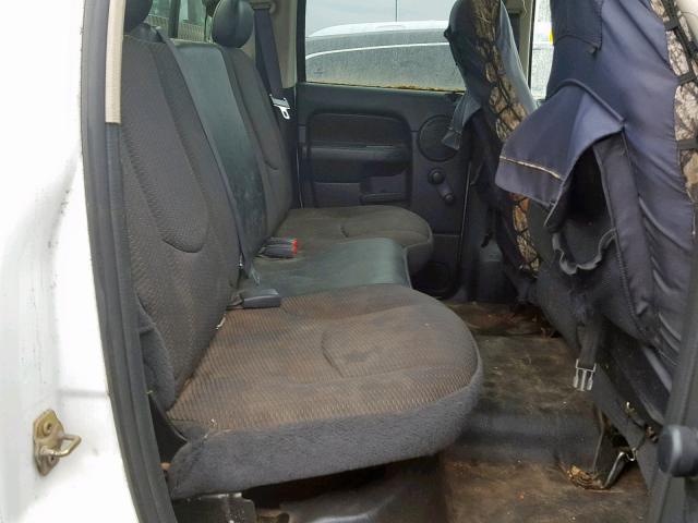 1D7KU28D64J255595 - 2004 DODGE RAM 2500 S თეთრი ფოტო 6