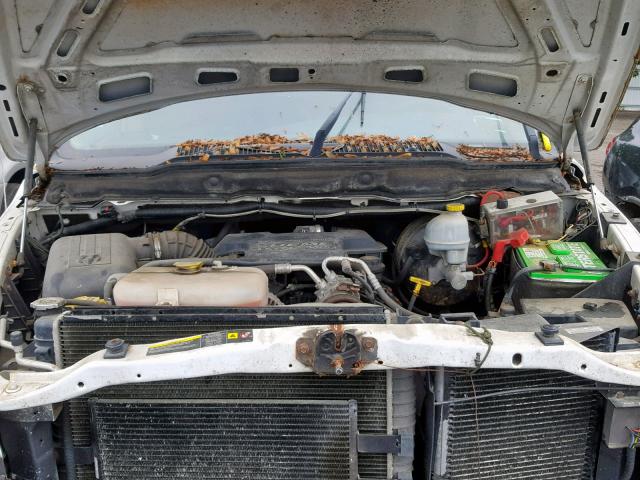 1D7KU28D64J255595 - 2004 DODGE RAM 2500 S თეთრი ფოტო 7