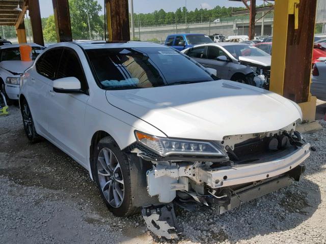 19UUB2F5XFA008301 - 2015 ACURA TLX TECH WHITE photo 1
