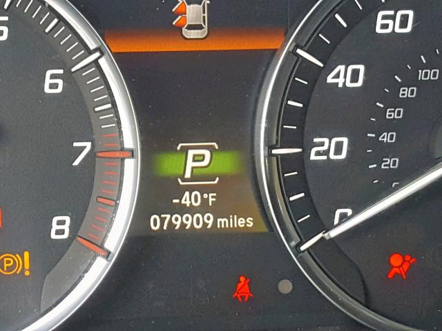 19UUB2F5XFA008301 - 2015 ACURA TLX TECH WHITE photo 8