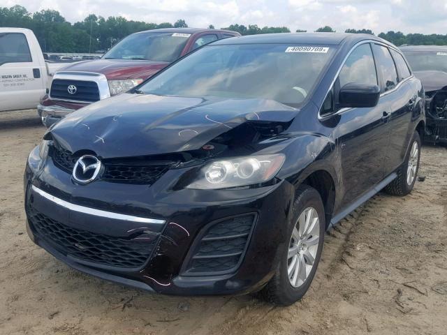 JM3ER2W56A0349201 - 2010 MAZDA CX-7 BLACK photo 2