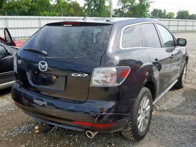 JM3ER2W56A0349201 - 2010 MAZDA CX-7 BLACK photo 4