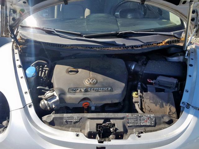 3VWCD31C75M400246 - 2005 VOLKSWAGEN NEW BEETLE 白色 照片 7