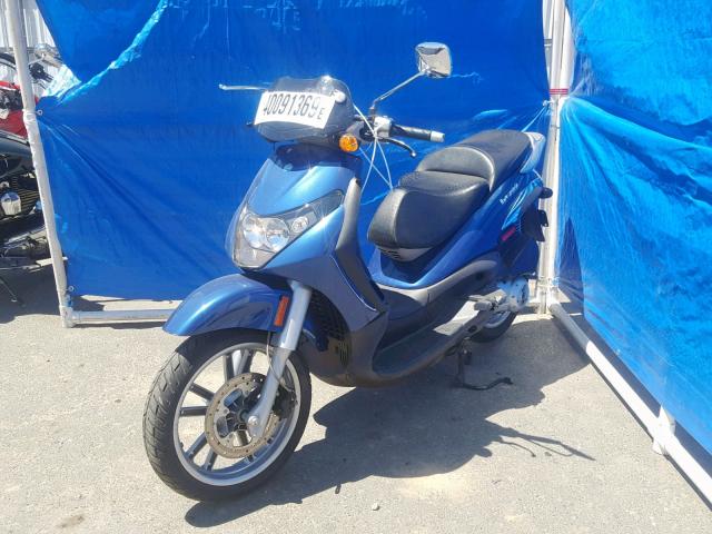 ZAPM289L055002458 - 2005 PIAGGIO BV 200 BLUE photo 2