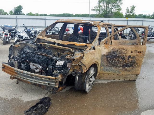 1FMHK8F87CGA83412 - 2012 FORD EXPLORER L BURN photo 2