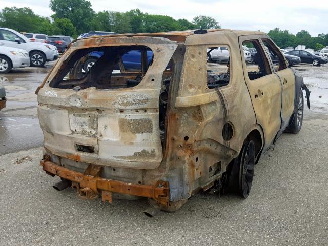 1FMHK8F87CGA83412 - 2012 FORD EXPLORER L BURN photo 4