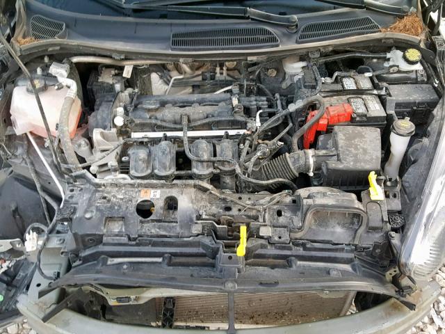 3FADP4EJXHM169947 - 2017 FORD FIESTA SE GRAY photo 7